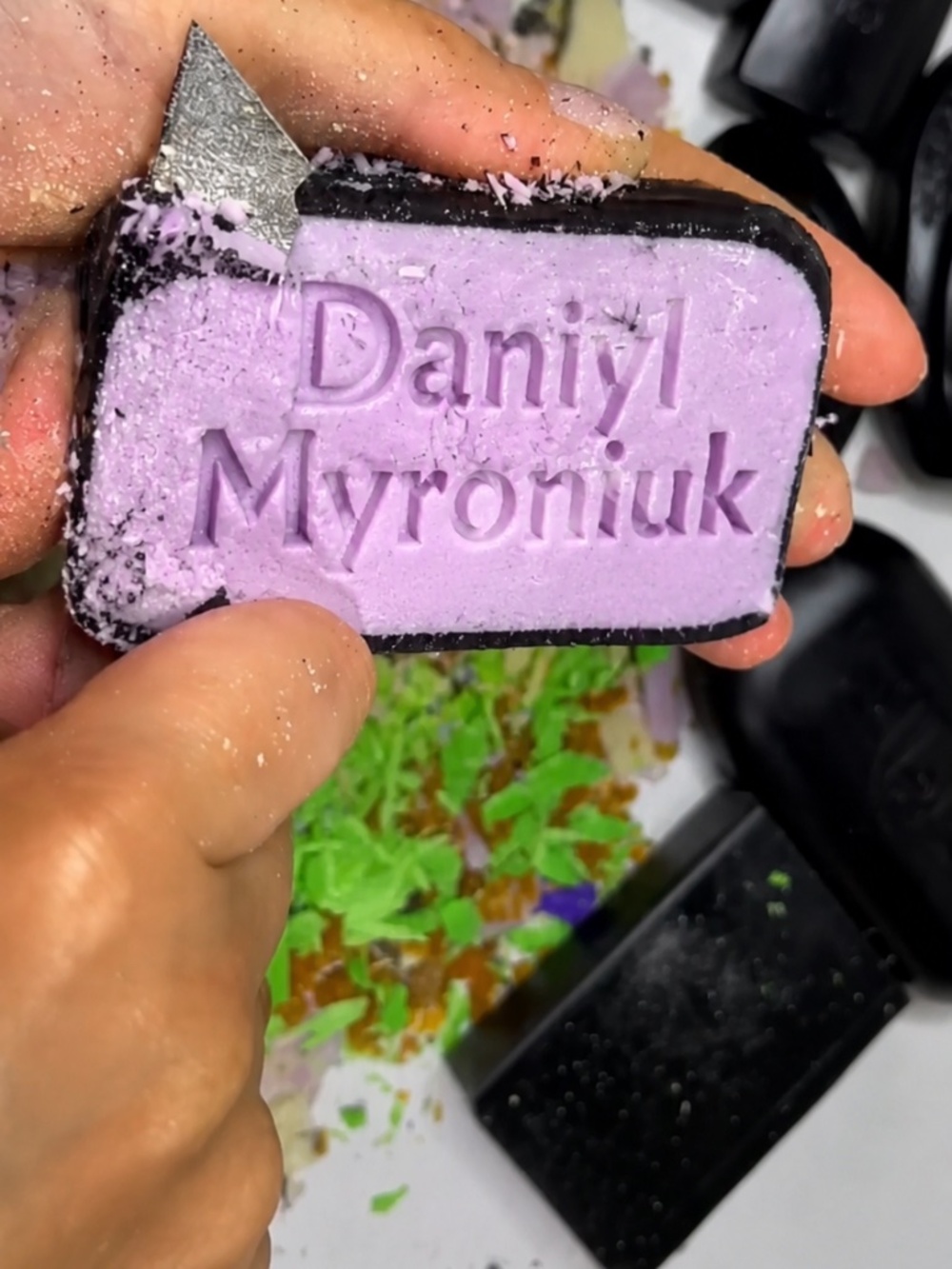 Soap for ASMr. Daniyl Myroniuk Soap